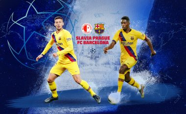 Slavia Praga – Barcelona, publikohen formacionet zyrtare