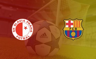 Slavia Praga – Barcelona, formacionet e mundshme