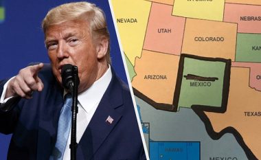 Trump thotë se SHBA po ndërton një mur në Colorado – një shtet që nuk kufizohet me Meksikën