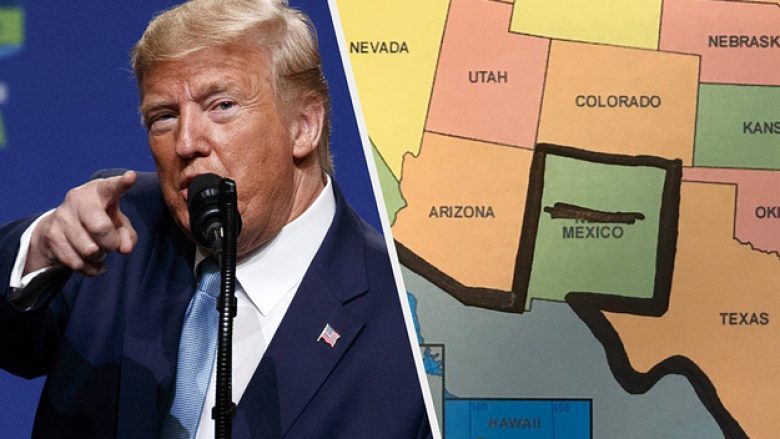 Trump thotë se SHBA po ndërton një mur në Colorado – një shtet që nuk kufizohet me Meksikën