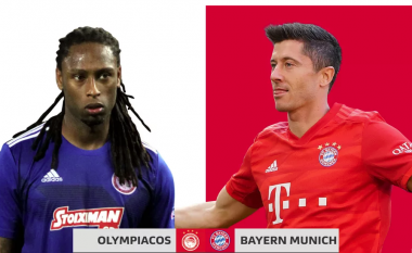 Olympiacos – Bayern Munich, formacionet e mundshme