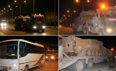 Forca ushtarake të Turqisë në kufirin sirian