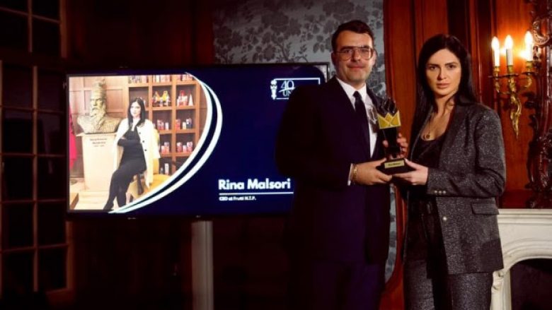 ​Rina Malsori merr çmimin prestigjioz “40 under 40”, si një prej njerëzve të suksesshëm në biznes të Evropës Juglindore