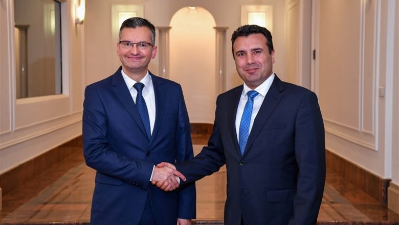Zaev-Sharec: Mbështetje e qartë nga Sllovenia për vendim pozitiv nga KE