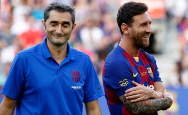 Valverde: Messi bën gjithmonë diferencën për Barcelonën