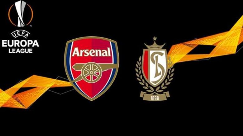 Arsenal – Standard Liege, formacionet zyrtare: Mustafi dhe Vojvoda nga minuta e parë