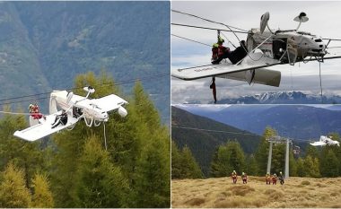 Aeroplani përplaset për teleferikun në Alpet Italiane, mbetet i varur për kabllot për rreth 90 minuta – autoritetet rrëfejnë ngjarjen