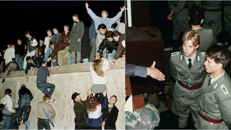 Foto nga 9 nëntori, dita historike e rënies së murit të Berlinit