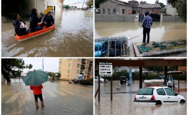 Moti i ligë kaplon Francën e Italinë, pas reshjeve rrugët e qyteteve shndërrohen në “lumenj” – humbin jetën tre persona