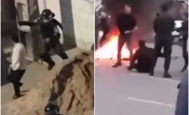 Policia iraniane mbyt demonstruesit, publikohen video rrëqethëse  