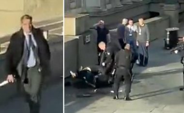 Heronjtë e Londrës, kalimtarët e rastit “neutralizuan” sulmuesin para se të arrinin policia – e shtrinë në tokë dhe ia morën thikën