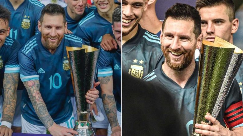 Lionel Messi më në fund fiton një trofe me Argjentinën