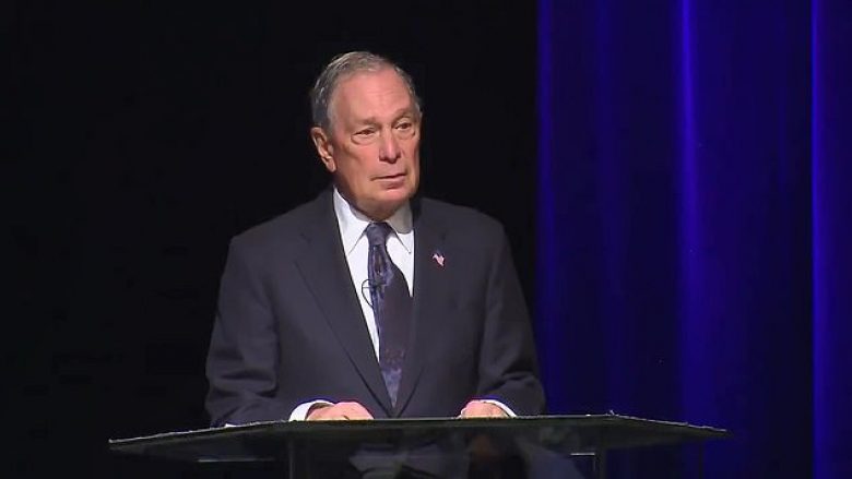 Miliarderi Michael Bloomberg po kandidon zyrtarisht për president të Shteteve të Bashkuara në vitin 2020