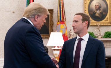 Trump takohet për një “darkë sekrete” me drejtorin e Facebook, në Shtëpinë e Bardhë