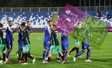 Formacioni më i mirë i javës së 14-të në Ipko Superligë