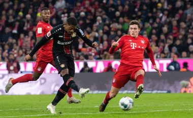 Bayerni befasohet nga Leverkuseni, mposhtet në Allianz Arena