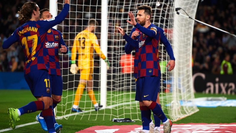Barcelona triumfon thellë ndaj Celta Vigos dhe rimerr kreun në La Liga – Messi shkëlqen me het-trik