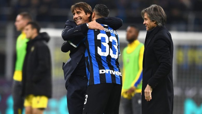 Conte i lumtur me reagimin dhe fitoren e Interit ndaj Veronas, pas humbjes nga Dortmundi
