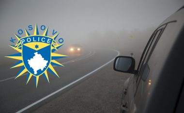 Policia apelon për kujdes: Vozitja gjatë mjegullës mund të jetë e rrezikshme