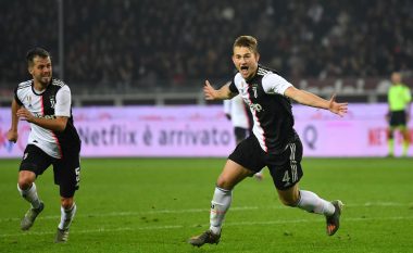 De Ligt shkruan histori te Juventusi me golin e shënuar ndaj Torinos