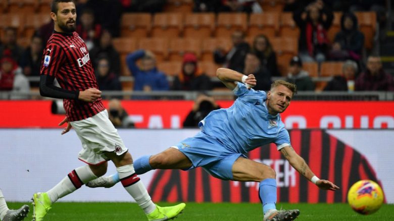 Lazio fiton përballjen dramatike ndaj Milanit
