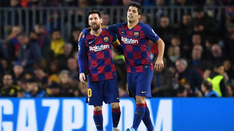 Messi e Suarez shënojnë, Barcelona krijon epërsi të kënaqshme ndaj Borussia Dortmundit