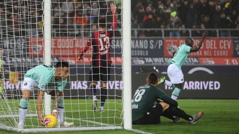 Interi fiton me vështirësi te Bologna, Lukaku hero i triumfit