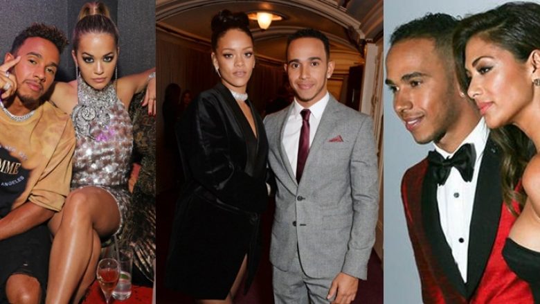 Trembëdhjetë të dashurat e famshme të Lewis Hamilton – në mesin e tyre edhe Rita Ora