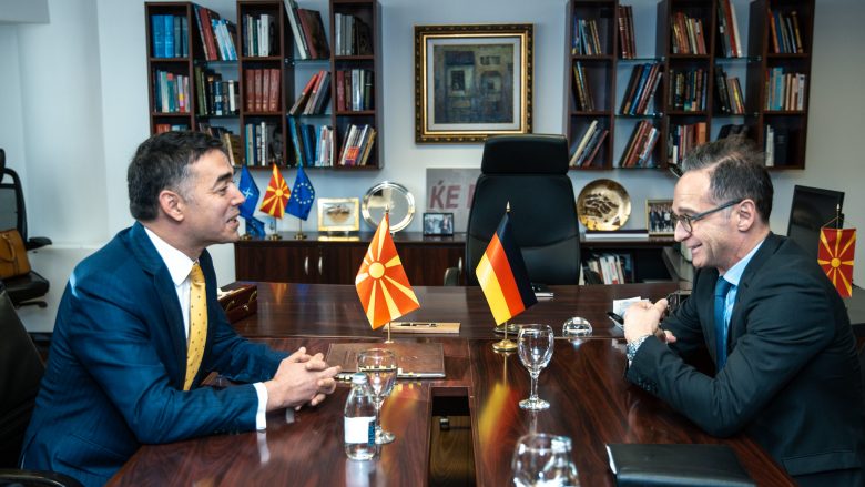 Dimitrov dhe Maas bisedojnë për europerspektivën e Maqedonisë së Veriut
