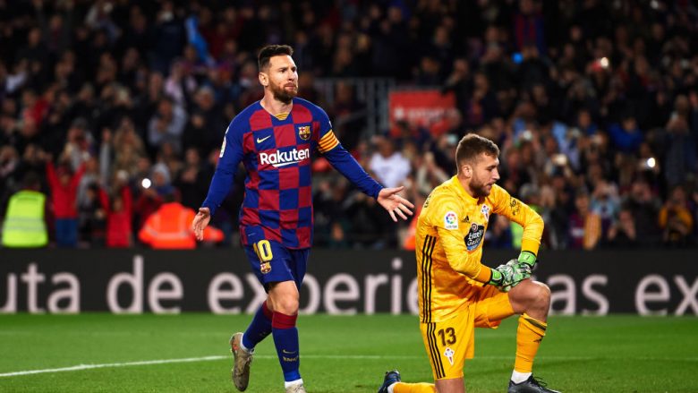 Barcelona 4-1 Celta Vigo, notat e lojtarëve – Shkëlqen Messi