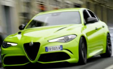 Shkathtësitë mbresëlënëse të Alfa Romeo Giulia shfaqen në skenat e një filmi aksion