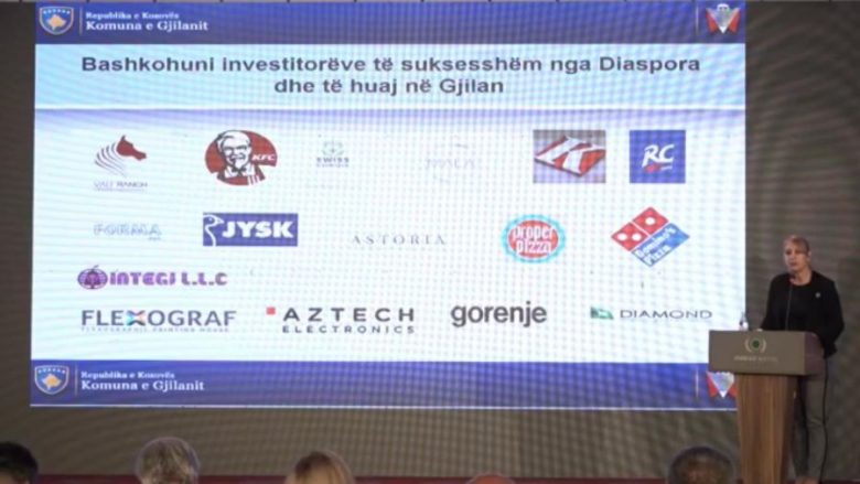 Gjilani prezantoi mundësitë për investime para bizneseve të diasporës