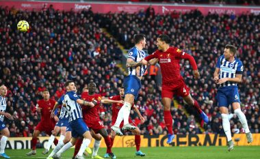 Liverpool 2-1 Brighton, notat e lojtarëve – Shkëlqen Van Dijk