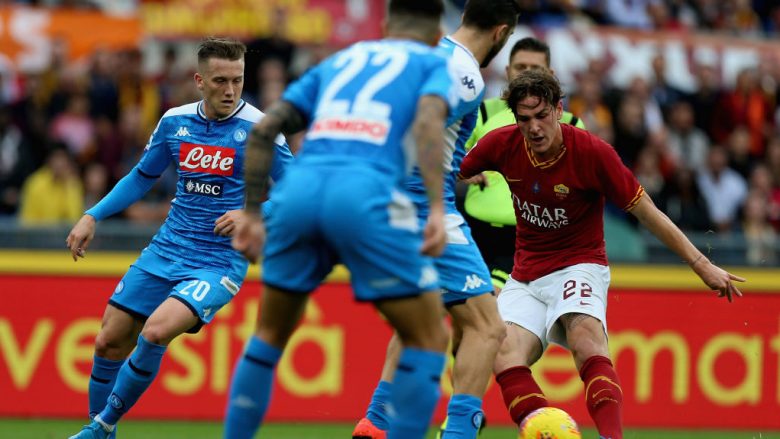 Roma 2-1 Napoli, notat e lojtarëve – shkëlqen Zaniolo