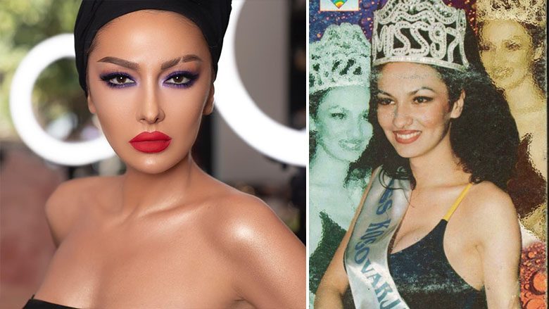 Video e rrallë e Adelina Ismailit kur u shpall “Miss Kosova 1997”