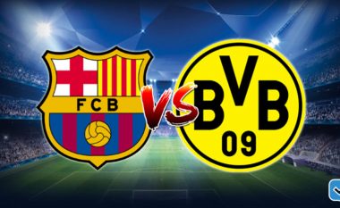 Formacionet zyrtare, Barcelona – Borussia Dortmund: Luhet për kualifikimin