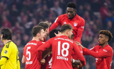 Bayerni e turpëron Dortmundin në Allianz Arena - fiton me lehtësi derbin e Bundesligës