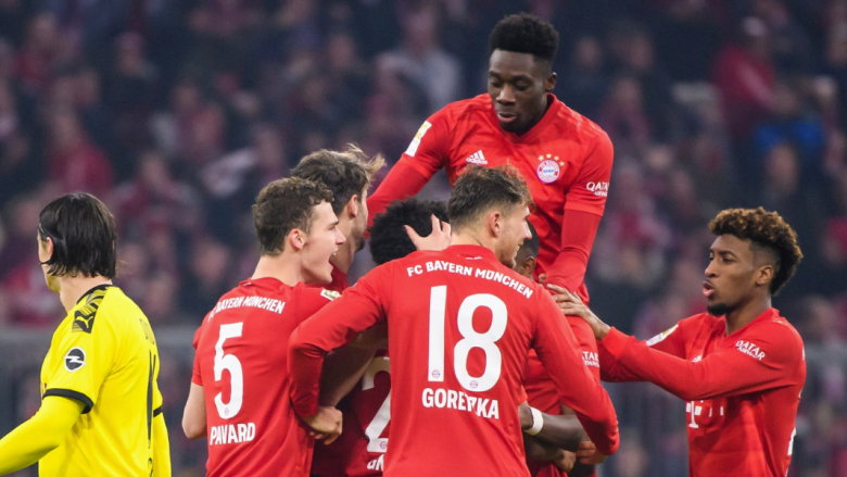 Bayerni e turpëron Dortmundin në Allianz Arena – fiton me lehtësi derbin e Bundesligës