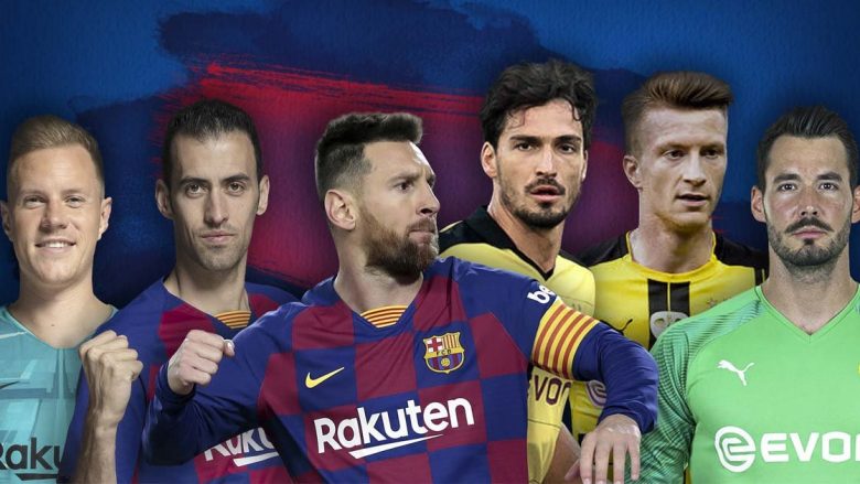Barcelona – Dortmund, formacionet e mundshme të super ndeshjes