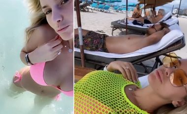 Afërdita Dreshaj shijon pushimet me bashkëshortin në Miami, nuk heziton t’i tregojë linjat në bikini