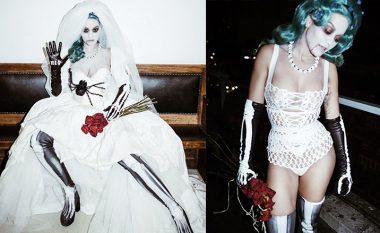 "Dasma e përgjakshme", Rita Ora u maskua si një nuse e frikshme për këtë Halloween