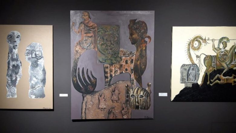 Artistët e rinj prezantojnë pikturat në Muzeun Kombëtar të Kosovës