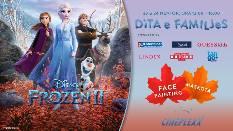 Filmi i animuar Frozen 2 arrin në Cineplexx Prishtinë dhe Prizren me shumë shpërblime