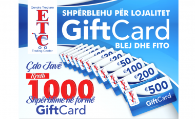 ETC sjell Gift Card për herë të parë në Kosovë