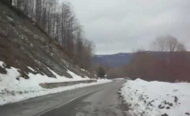 Mbyllet përkohësisht rruga që çon në Qendren e Skijimit në Brezovicë