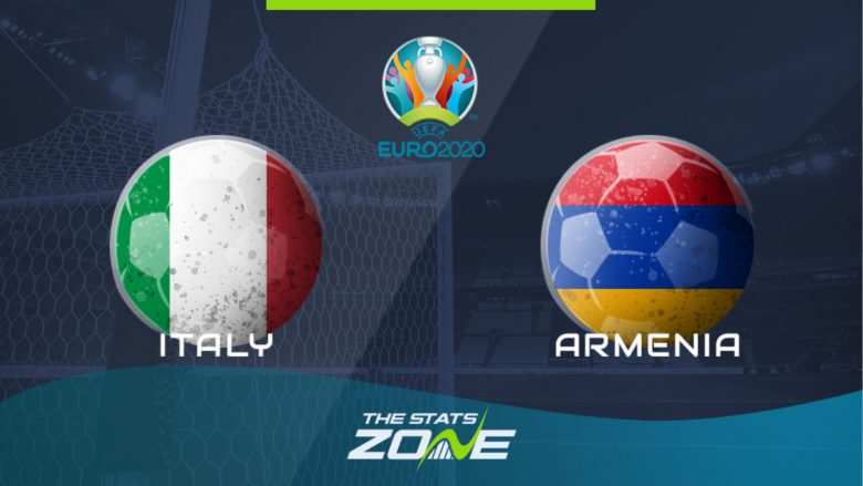 Formacionet zyrtare: Italia – Armenia
