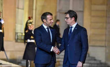 Pendarovski pritet nga presidenti francez, Emmanuel Macron