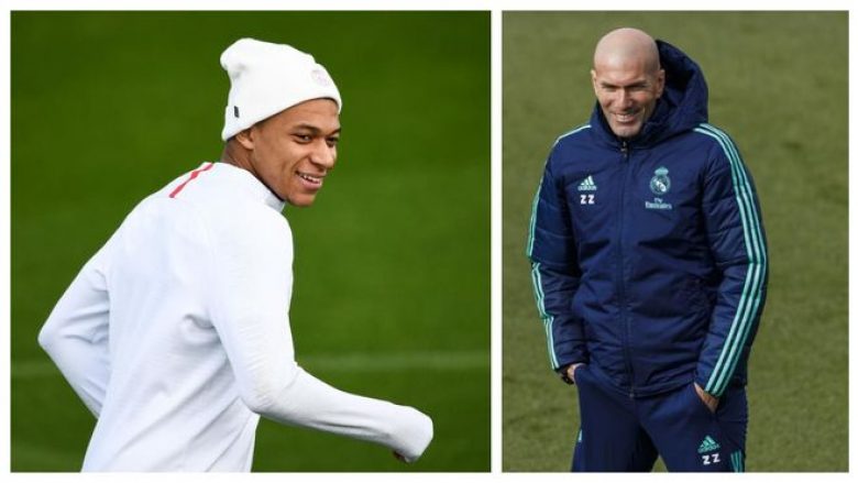 Zidane: Mbappe ka thënë që ëndrra e tij është të luajë për Real Madridin