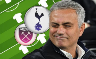 Debutim për Jose Mourinhon: West Ham – Tottenham, formacionet zyrtare