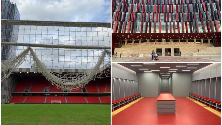 Kryeministri i Shqipërisë, Edi Rama tregon pamjet fantastike nga stadiumi i ri Kombëtar